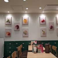 Pleasant Restaurant Interior at T's Tantan - Tokyo JR Station in Tokyo