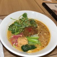 Golden sesame Tantan   at T's Tantan - Tokyo JR Station in Tokyo