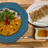 Massaman curry (spicy!)  at T's Tantan - Tokyo JR Station in Tokyo