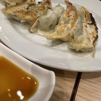 Gyozas   at T's Tantan - Tokyo JR Station in Tokyo