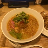 Golden sesame  at T's Tantan - Tokyo JR Station in Tokyo