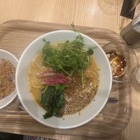 Golden sesame ramenn  at T's Tantan - Tokyo JR Station in Tokyo