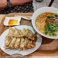 Golden sesame Tantan at T's Tantan - Tokyo JR Station in Tokyo