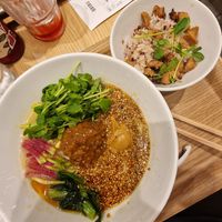 Sesame ramen at T's Tantan - Tokyo JR Station in Tokyo