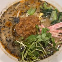 Black Sesame tantan   at T's Tantan - Tokyo JR Station in Tokyo