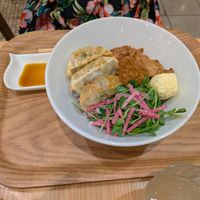 Rice biwl at T's Tantan - Tokyo JR Station in Tokyo