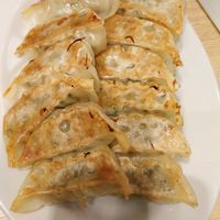 Vegan gyoza at T's Tantan - Tokyo JR Station in Tokyo