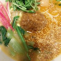 Vegan ramen at T's Tantan - Tokyo JR Station in Tokyo