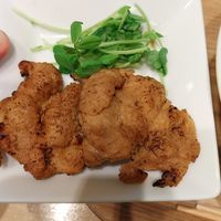 Vegan soy meat at T's Tantan - Tokyo JR Station in Tokyo