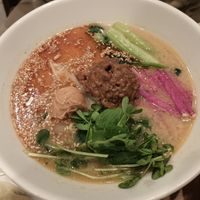 Golden sesame tantan men. at T's Tantan - Tokyo JR Station in Tokyo