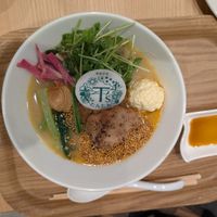 Golden sesame tantan men special  at T's Tantan - Tokyo JR Station in Tokyo