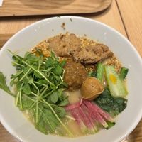 Golden sesame tantanmen  at T's Tantan - Tokyo JR Station in Tokyo