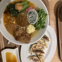 Sesame ramen  at T's Tantan - Tokyo JR Station in Tokyo