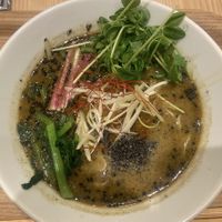 Extremely delicious 🍜🌱  at T's Tantan - Tokyo JR Station in Tokyo