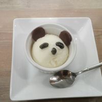 Soy and rice ice cream at T's Tantan - Tokyo JR Station in Tokyo