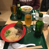 Golden Sesame (top) and Miso (bottom) at T's Tantan - Tokyo JR Station in Tokyo