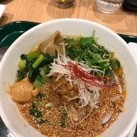 Golden Sesame Ramen at T's Tantan - Tokyo JR Station in Tokyo