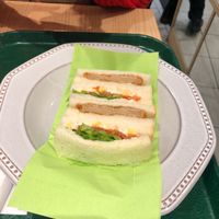 Katsu Sando  at T's Tantan - Tokyo JR Station in Tokyo