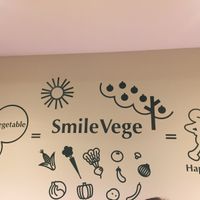 Veggie decor inside the restaurant at T's Tantan - Tokyo JR Station in Tokyo