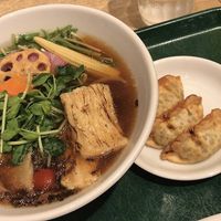 Tan Tan and Gyoza! at T's Tantan - Tokyo JR Station in Tokyo