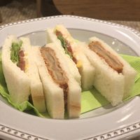 Sandwich at T's Tantan - Tokyo JR Station in Tokyo