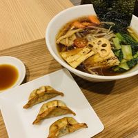 Shouyu Ramen Set at T's Tantan - Tokyo JR Station in Tokyo