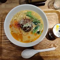 White Sesame Ramen at T's Tantan - Tokyo JR Station in Tokyo