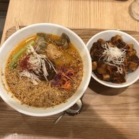 Ramen and curry at T's Tantan - Tokyo JR Station in Tokyo