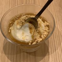 soy icecream at T's Tantan - Tokyo JR Station in Tokyo