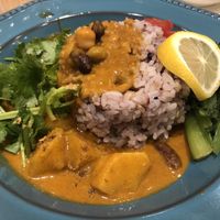 curry dish  at T's Tantan - Tokyo JR Station in Tokyo