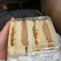 Soy cutlet sando at T's Tantan - Tokyo JR Station in Tokyo