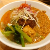Golden Sesame ramen at T's Tantan - Tokyo JR Station in Tokyo