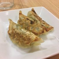 Veggie gyoza at T's Tantan - Tokyo JR Station in Tokyo