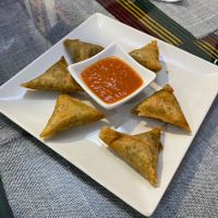 SAMBUSA   at Restaurante Habesha in Madrid