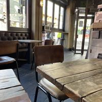 inside the shop  at Chip Shop in South West London