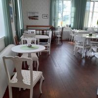 Interior seating at Sigridslunds Café & Handelsbod in Sparreholm