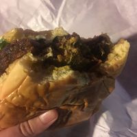 bacn cheezburger! at Arlo's Food Truck - Cheerup Charlie's in Austin