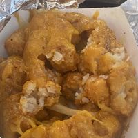 Tots with cheese at Arlo's Food Truck - Cheerup Charlie's in Austin