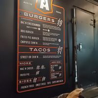 Choices at Arlo's Food Truck - Cheerup Charlie's in Austin