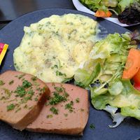 Veganer Fleischkäse at Brüderla in Bamberg
