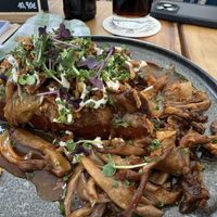 Pulled Austernpilz Royale  at Brüderla in Bamberg