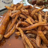 Vegan Curry Wurst  at Brüderla in Bamberg