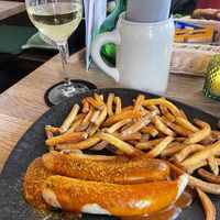 Currywurst  at Brüderla in Bamberg