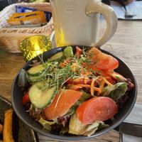 Side salad  at Brüderla in Bamberg