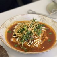 Tofu enchilada  at Lazy Farmers in Seoul