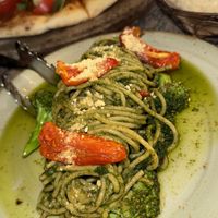Basil Pesto pasta  at Lazy Farmers in Seoul