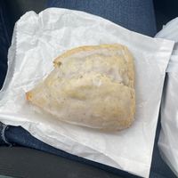 Vegan london fog scone- do NOT pass this one up  at The Drink Tank in San Antonio