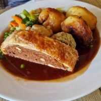 Homemade Vegan Wellington. at New Forest Inn in Lyndhurst