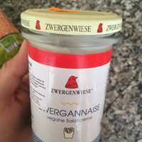 Vegan mayonese  at Finca Ecologico Lomo del Riego in La Gomera