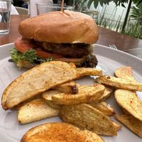 Burger  at Atípico in San Jose